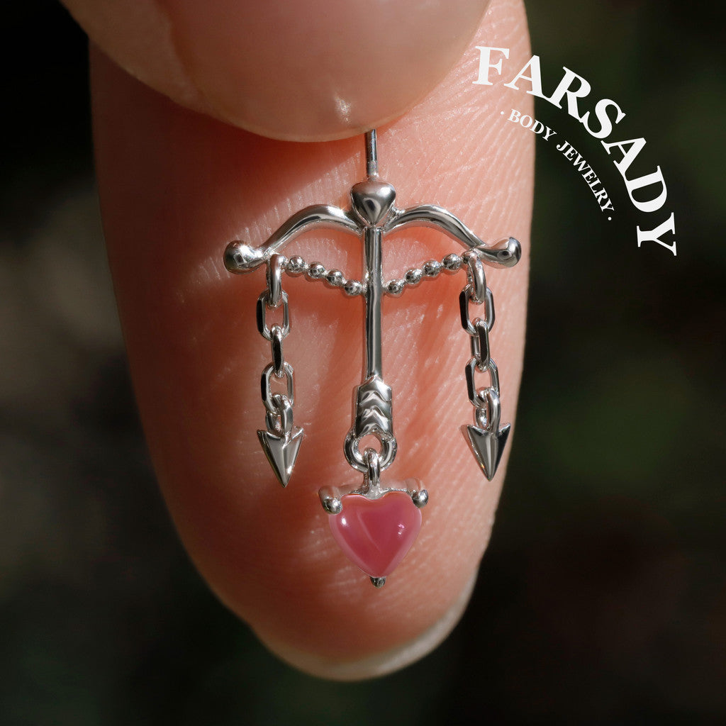 Rose Arcus - Sterling Silver Push In Stud