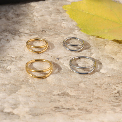 18G Implant Grade Titanium Double Line Nose Ring/ Titanium Nose Clicker Hoop/ Hoop Nose Ring/18g Nostril Jewelry/Clip on Nose ring1.0*8/10mm Miss Vivi Jewelry