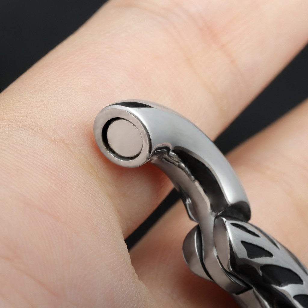 Pattern Tribal Ear Weights Hanger with Easy Closure/Teardrop Ear Gauge Earrings/Ear Stretched Jewelry/Weighted Hoops Silvery /Gauge Weight