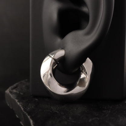 Mobius Ear Weights/ 6mm Gauge for Stretched Ear/ 2G Ear Plug/ Heavy Gauge Ring/ Ear Weights Hoop/ Ear Lobe Hanger