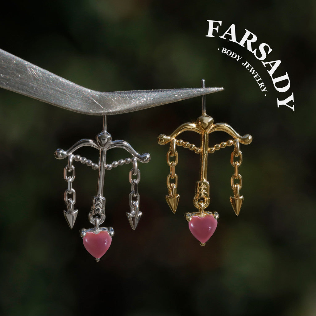 Rose Arcus - Sterling Silver Push In Stud