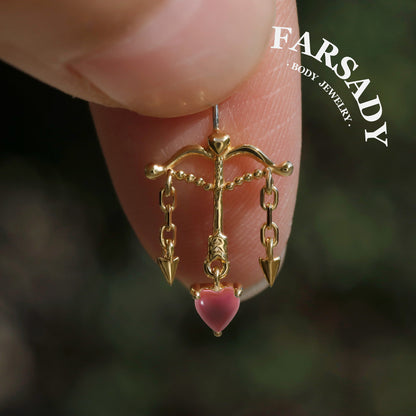 Rose Arcus - Sterling Silver Push In Stud