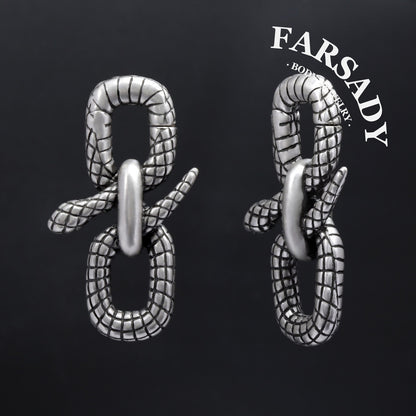 Serpens Volutus - 316L Magnetic Hinged Ear Weights / Fits 3G 2G Stretched Ear Lobes Tunnels Plugs