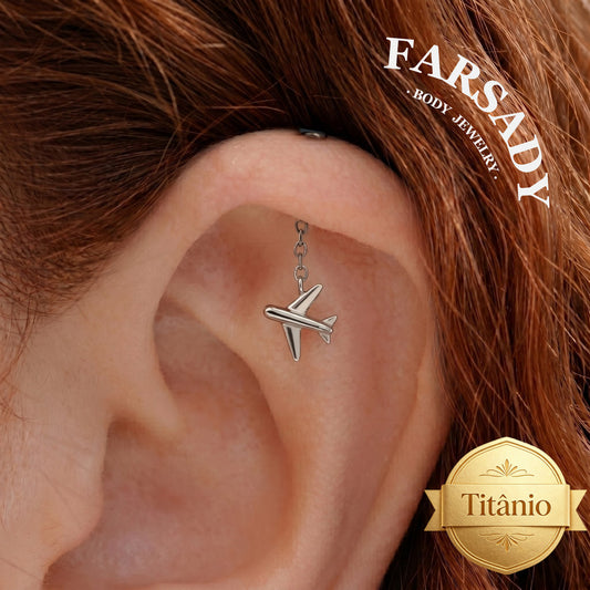 Zephyr Flight - F136 Titanium Threadless Stud