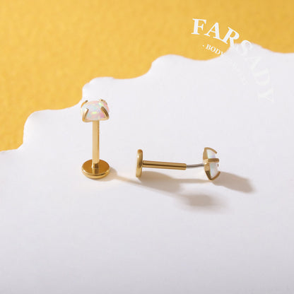 THREADLESS Post Replacement Silver 20G 18G 16G 5/6/8/10mm, Push-In Flat Back/helix/conch/tragus/nose stud, Piercing Jewelry Components