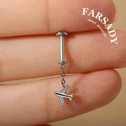 Zephyr Flight - Titanium Push In Stud