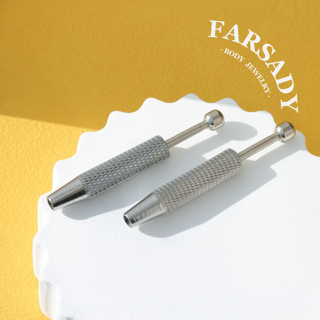 Prong Holder Body Piercing Tool, Pick-up Tool, Screw Holder, Bead Holder, 4 Prongs Claw Tweezers, Claws Ball Bead Holder