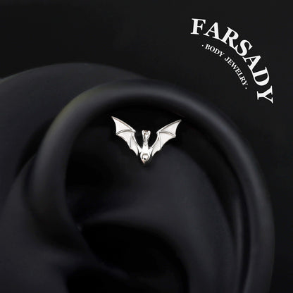 Skyborne Dragon Stud Earring
