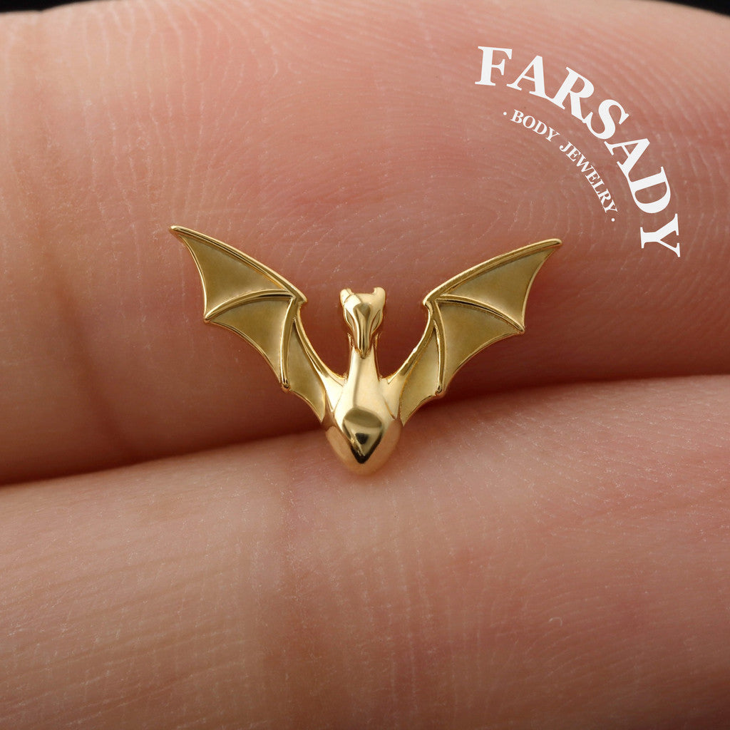 Skyborne Dragon Stud Earring