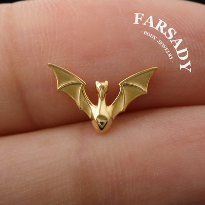 Skyborne Dragon Stud Earring