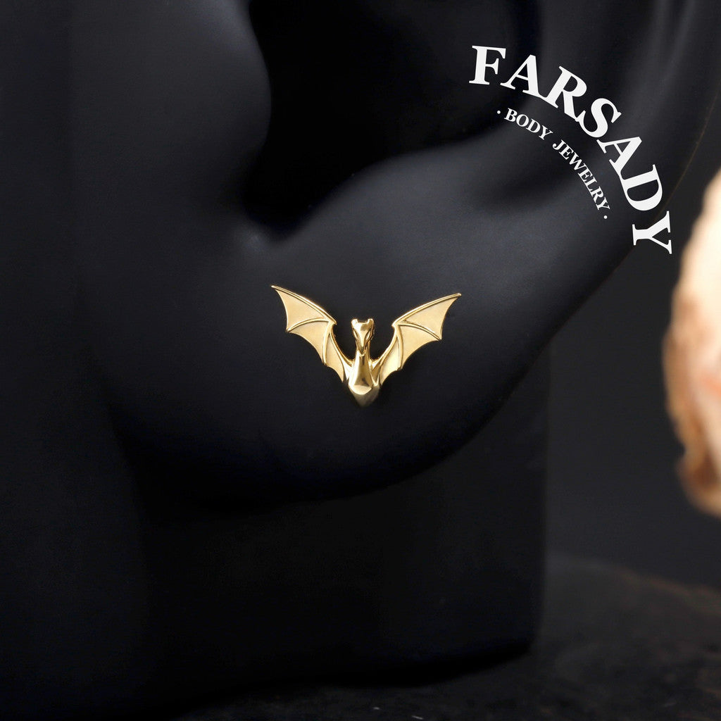Skyborne Dragon Stud Earring